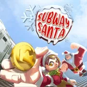 Subway Santa